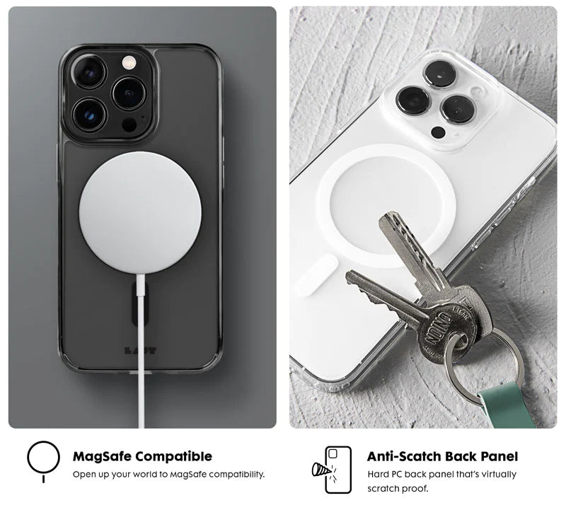 Funda Laut Crystal-M Compatible con MagSafe para iPhone 14 Pro Max