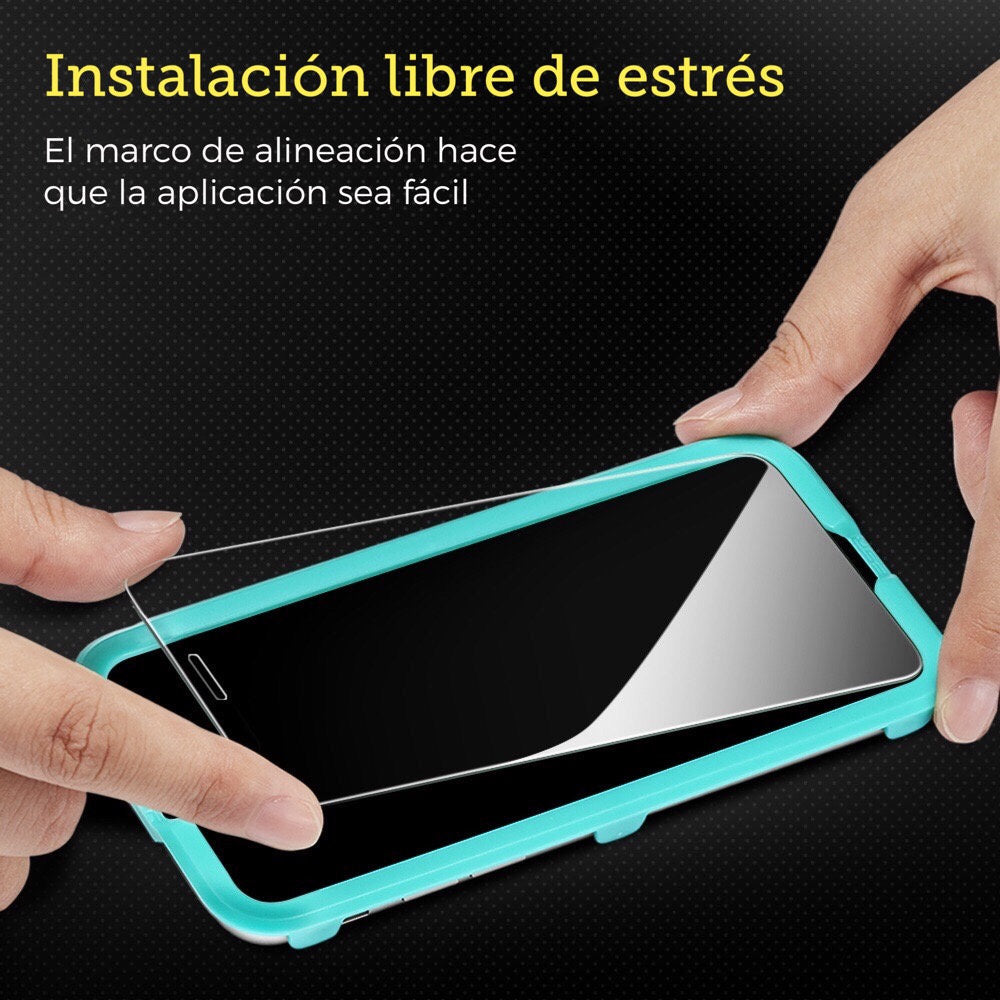 Protector de Pantalla ESR For iPhone 11 Pro/ XS Con marco Aplicador