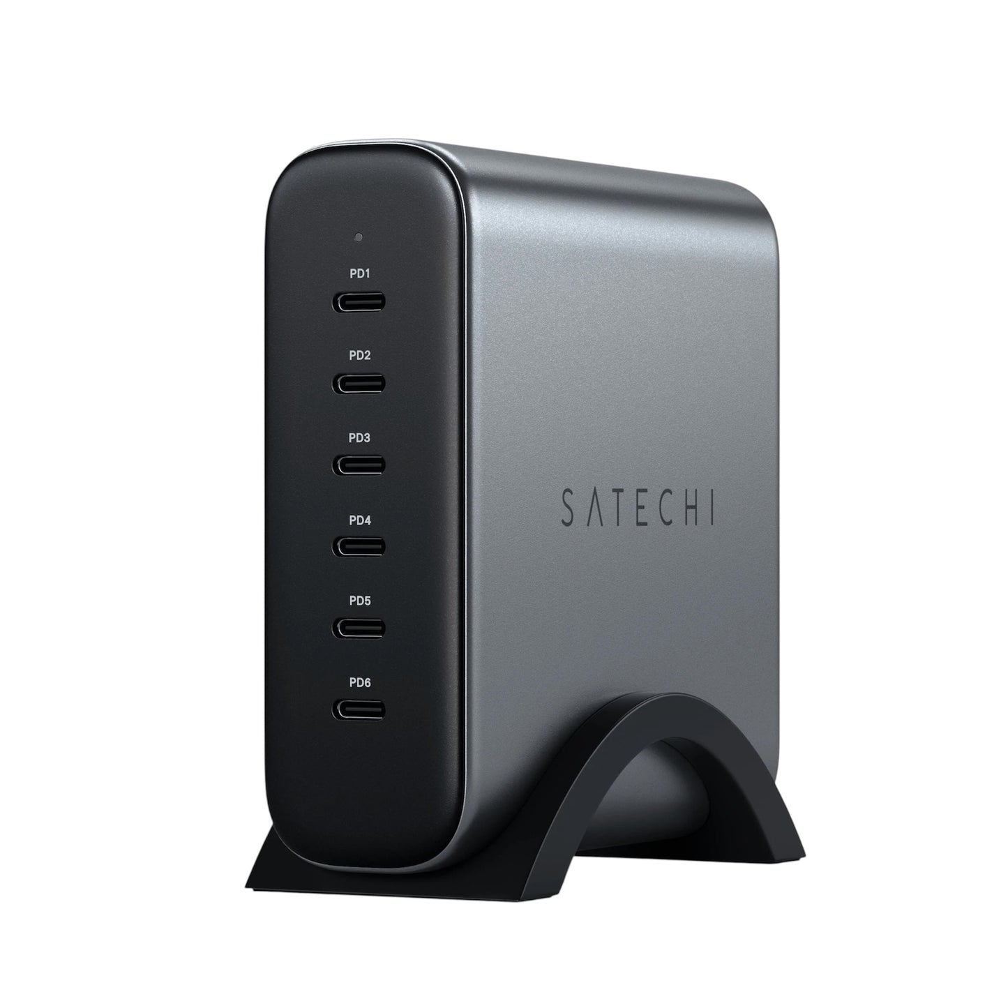 Cargador Satechi GaN de 6 puertos USB-C de 200W