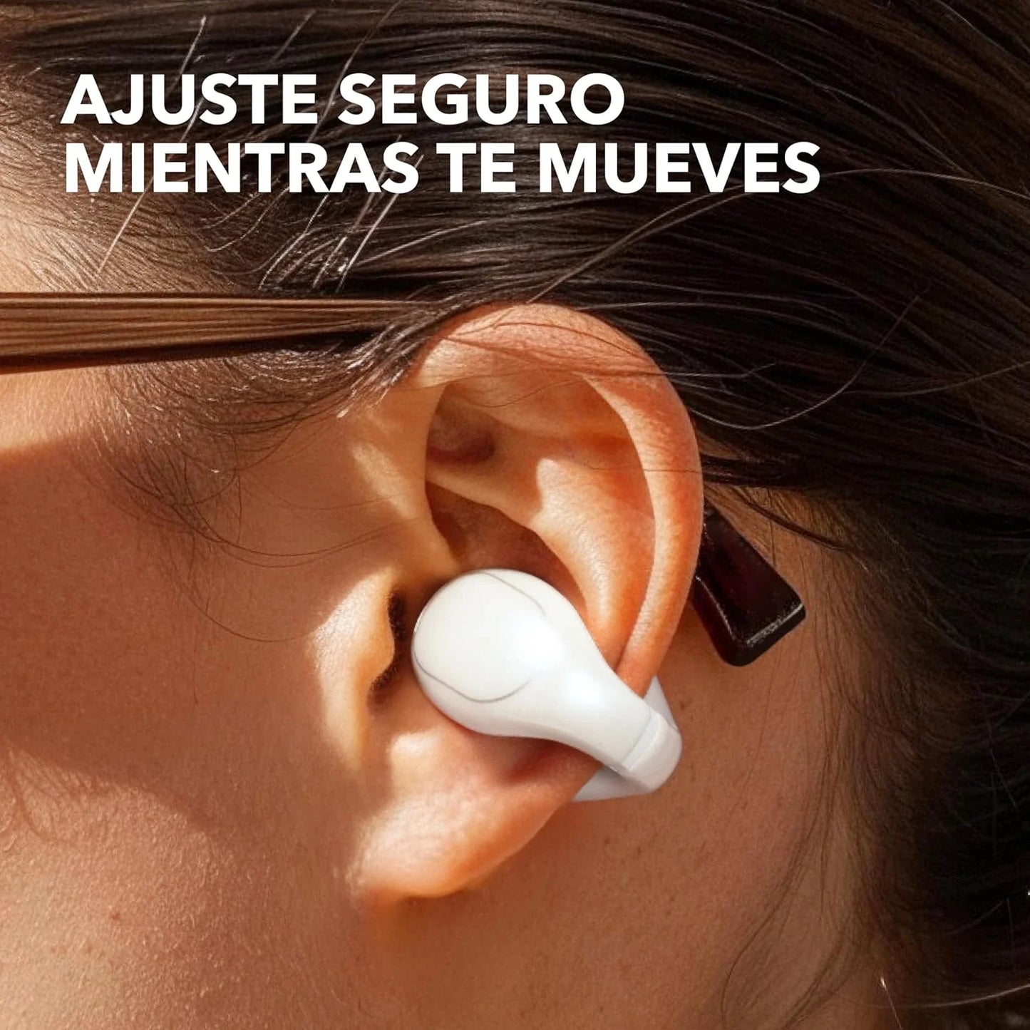 Audífonos inalámbricos Anker Sondcore C30i de clip de oído abierto con ajuste seguro
