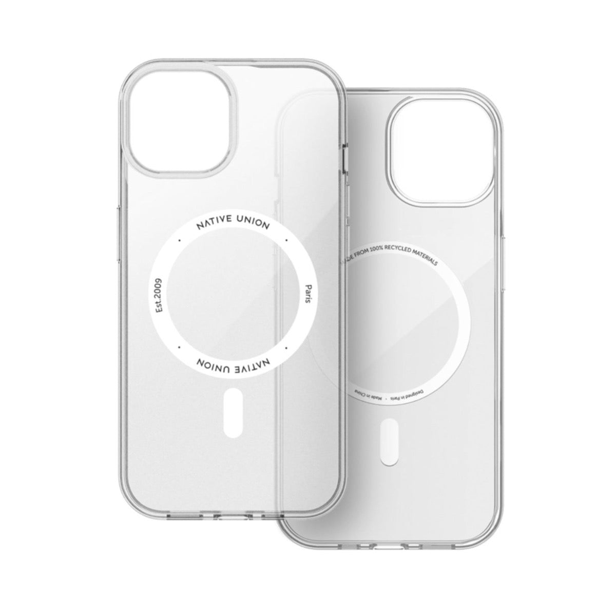 Funda Native Union (Re)Clear Mag para iPhone 15