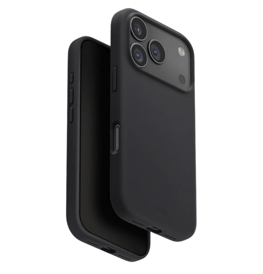 Funda Uniq Lino Silicone Mag para iPhone 17 Pro Max