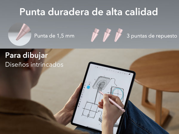 Lápiz Digital Pro ESR con adhesión Magnética para iPad