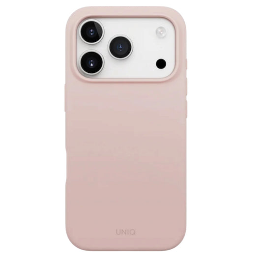 Funda Uniq Lino Silicone Mag para iPhone 17 Pro Max