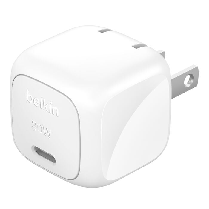 Cargador de pared Belkin USB-C de 30W + Cable USB-C a USB-C de 1 Metro
