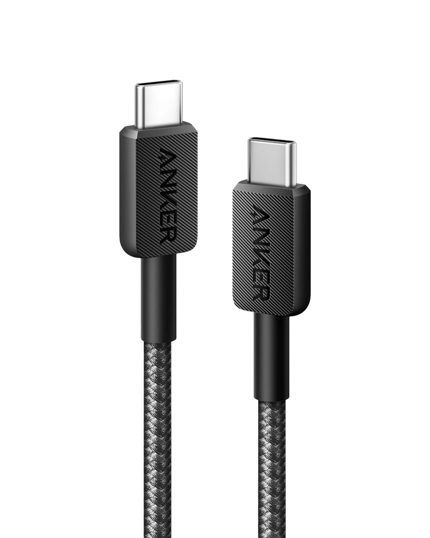 Cable Anker 322 Trenzado USB-C a USB-C 60W 1.8M