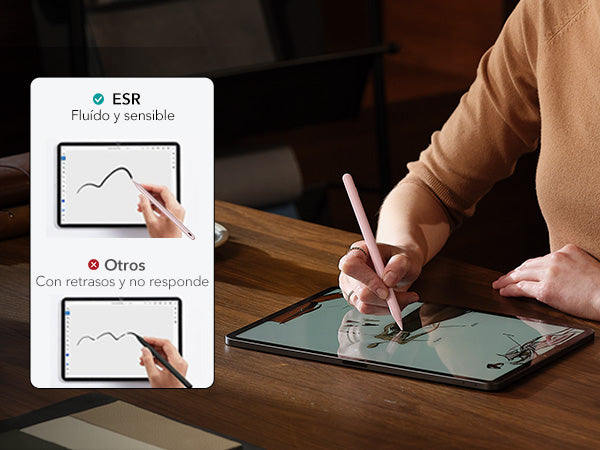 Lápiz Digital Pro ESR con adhesión Magnética para iPad