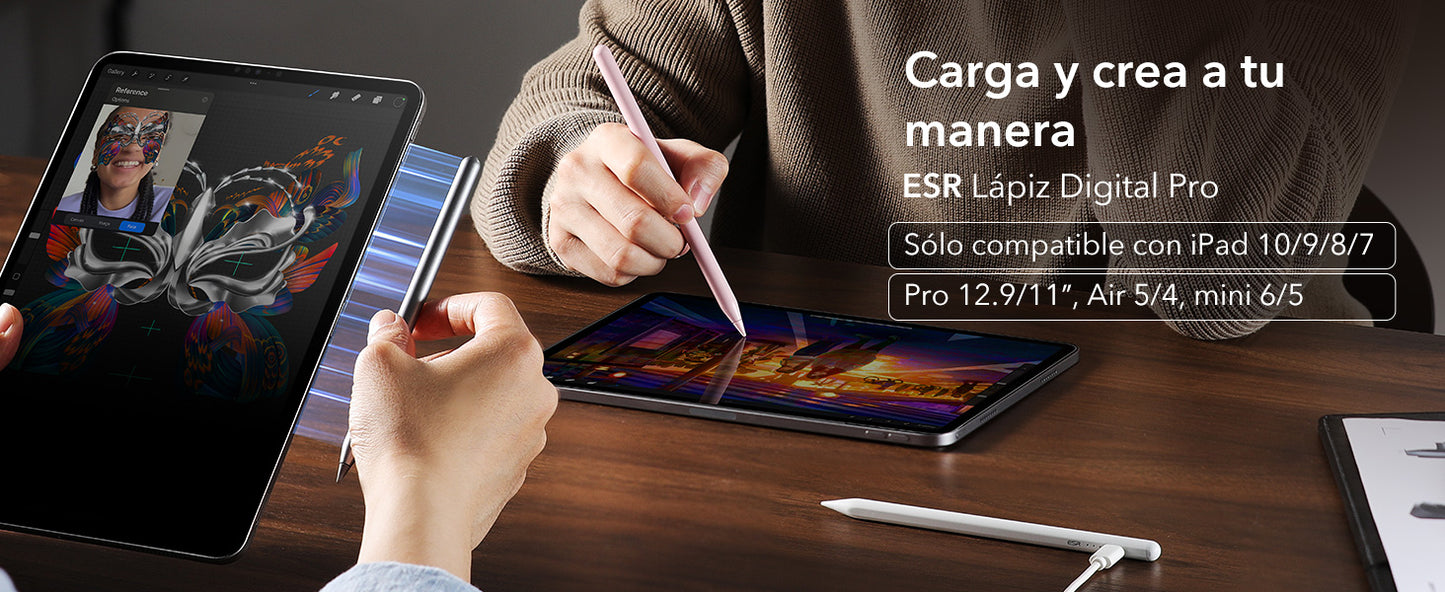 Lápiz Digital Pro ESR con adhesión Magnética para iPad