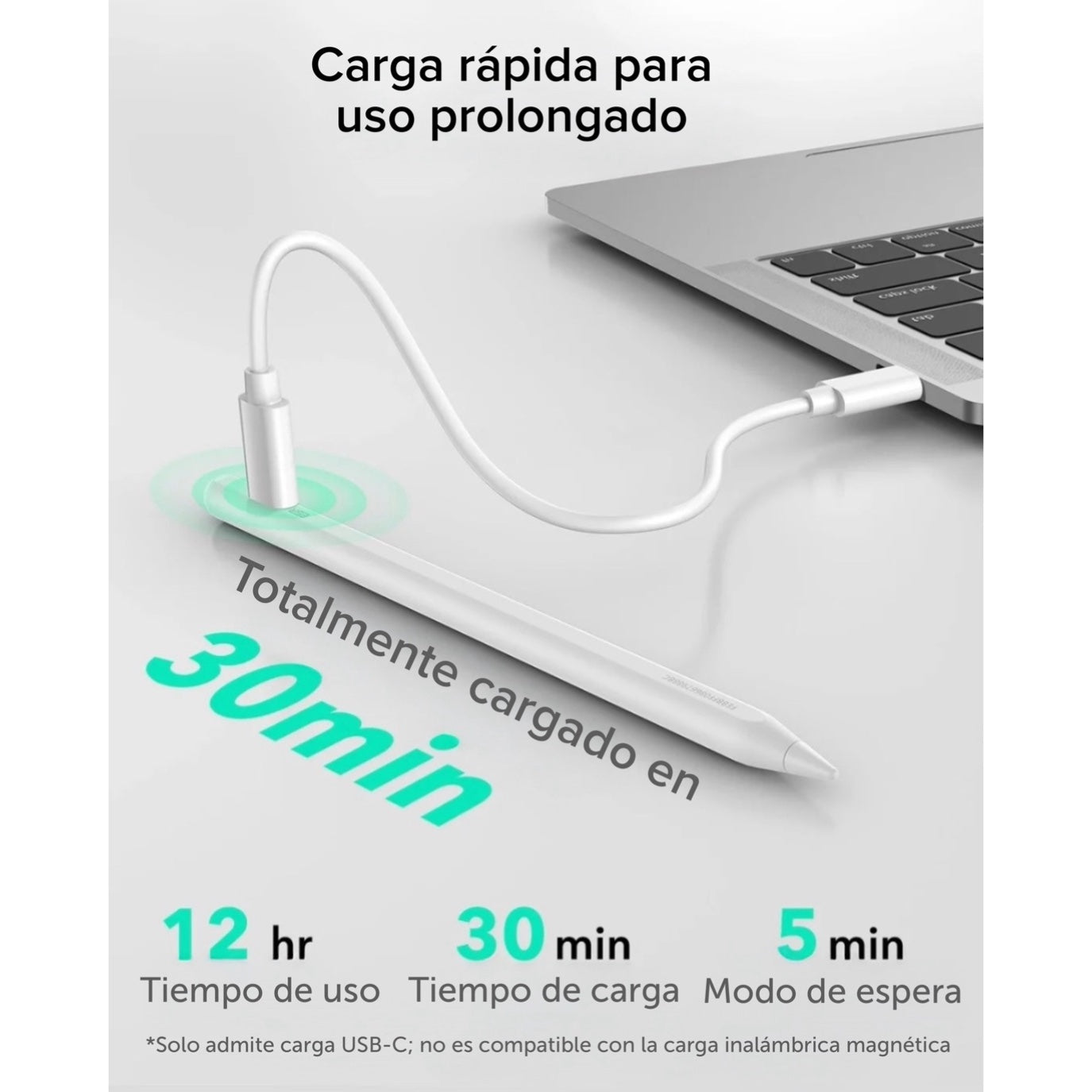 Lápiz Geo Digital ESR para iPad compatible con Find My