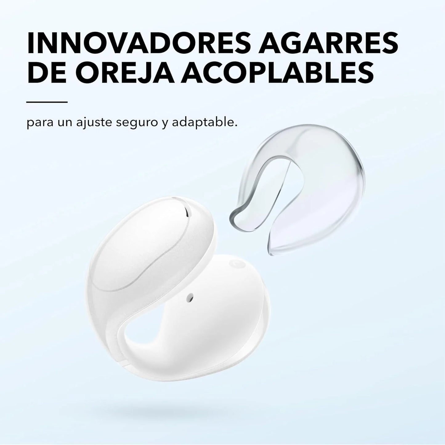 Audífonos inalámbricos Anker Sondcore C30i de clip de oído abierto con ajuste seguro