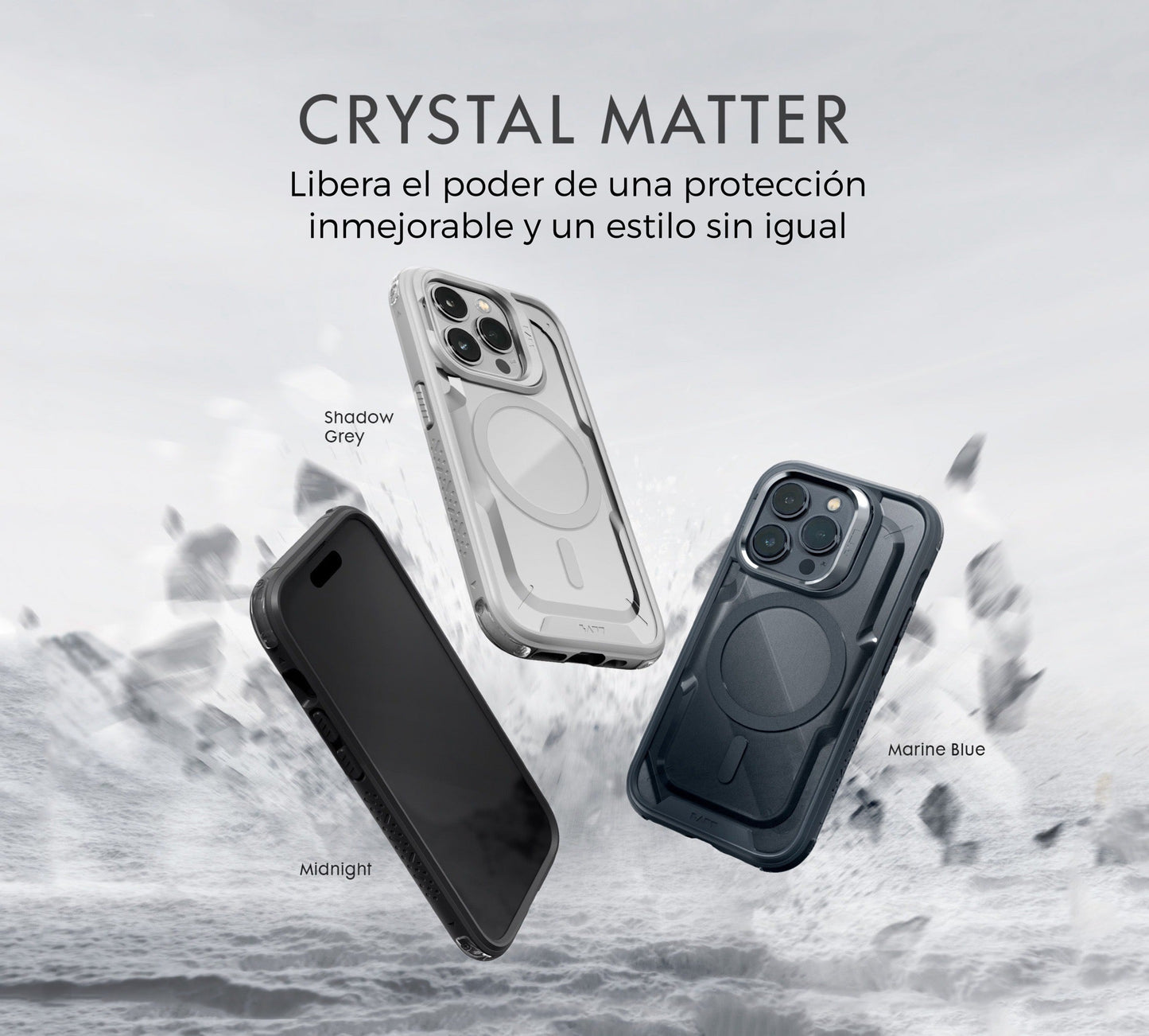 Funda Laut Crystal Matter 4 para iPhone 15 Pro