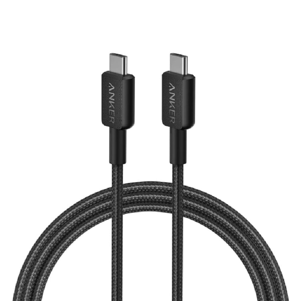 Cable Anker 322 Trenzado USB-C a USB-C 60W 1.8M