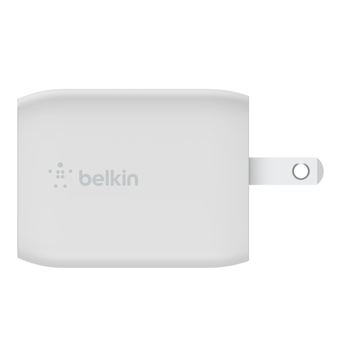 Cargador de pared belkin GaN USB-C dual con PPS 65W