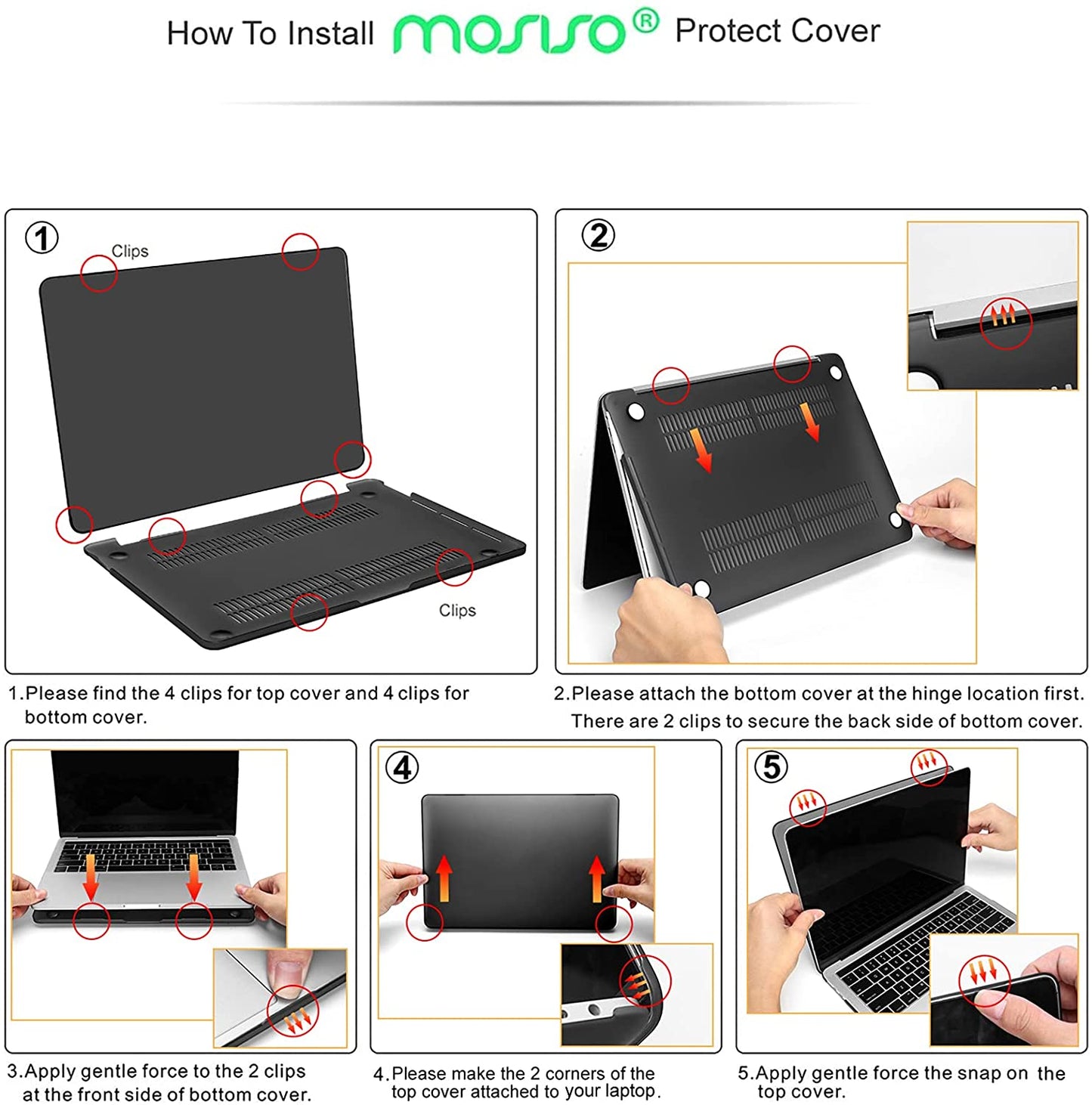 Carcasa Mosiso para MacBook Pro 13” M1 2020